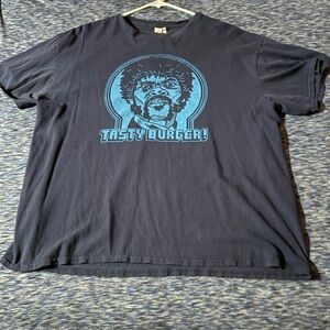 Vintage 90’s pulp fiction Samuel l Jackson’  screen stars Blue T-Shirt with Blue